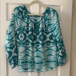 100% silk Tunic top by Velvet